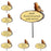 Memorial Robin on Log 3D Bird Stick Stake Pick Plaque Tribute Graveside Ornament