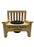 Sister Wooden Memorial Bench with Flower Insert Pot Graveside Crematorium Plaque Garden