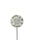 Grandma - Cream Lily Round Stick Stake Graveside Crematorium