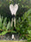 Dad White & Silver Angel Wings Feather Memorial Wind Chime