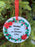 Nan - Memorial Glass Wreath Bauble Christmas Tree Plaque Decoration Xmas