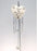 Nan - Heart Memorial Wind Chime Tribute Plaque Ornament Butterfly Flower Graveside