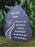 Nan Black & White Stairway to Heaven Rock - Memorial Tribute Plaque