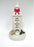 Mum - Christmas Robin Memorial Lantern Tealight Holder Remembrance Xmas Plaque Tribute