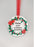 Husband - Memorial Glass Wreath Bauble Christmas Tree Plaque Decoration Xmas