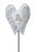 Son White & Silver Angel Wings Stick - Memorial Tribute Spike
