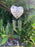 Brother - Heart Memorial Wind Chime Tribute Plaque Ornament Butterfly Flower Graveside