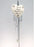 Brother - Heart Memorial Wind Chime Tribute Plaque Ornament Butterfly Flower Graveside