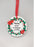 Sister - Memorial Glass Wreath Bauble Christmas Tree Plaque Decoration Xmas