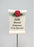 Someone Special Red Rose Scroll Stick - Memorial Tribute Spike