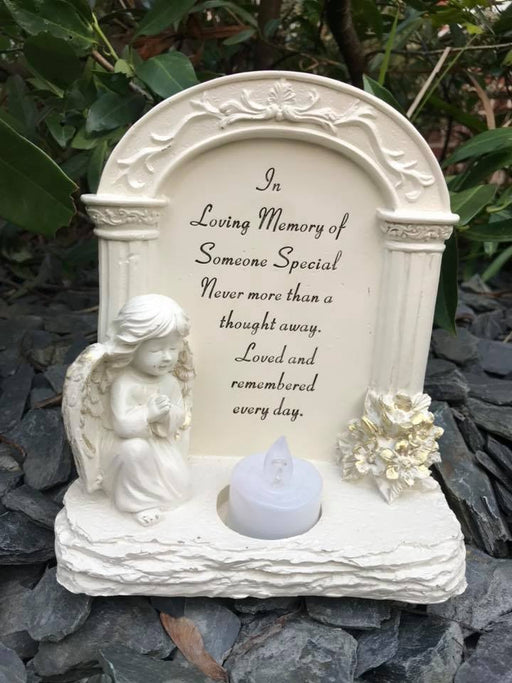 Someone Special Angel Archway Plaque with Flickering Light
