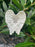 Someone Special White & Silver Angel Wings Stick - Memorial Tribute Spike